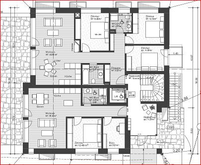 Grundriss mehrfamilienhaus 4 wohnungen